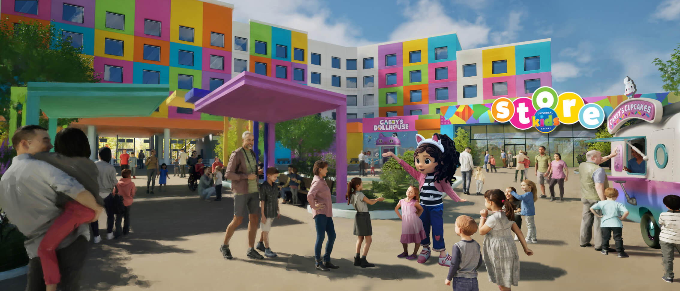 Isle of Curiosity featuring DreamWorks' Gabby's Dollhouse