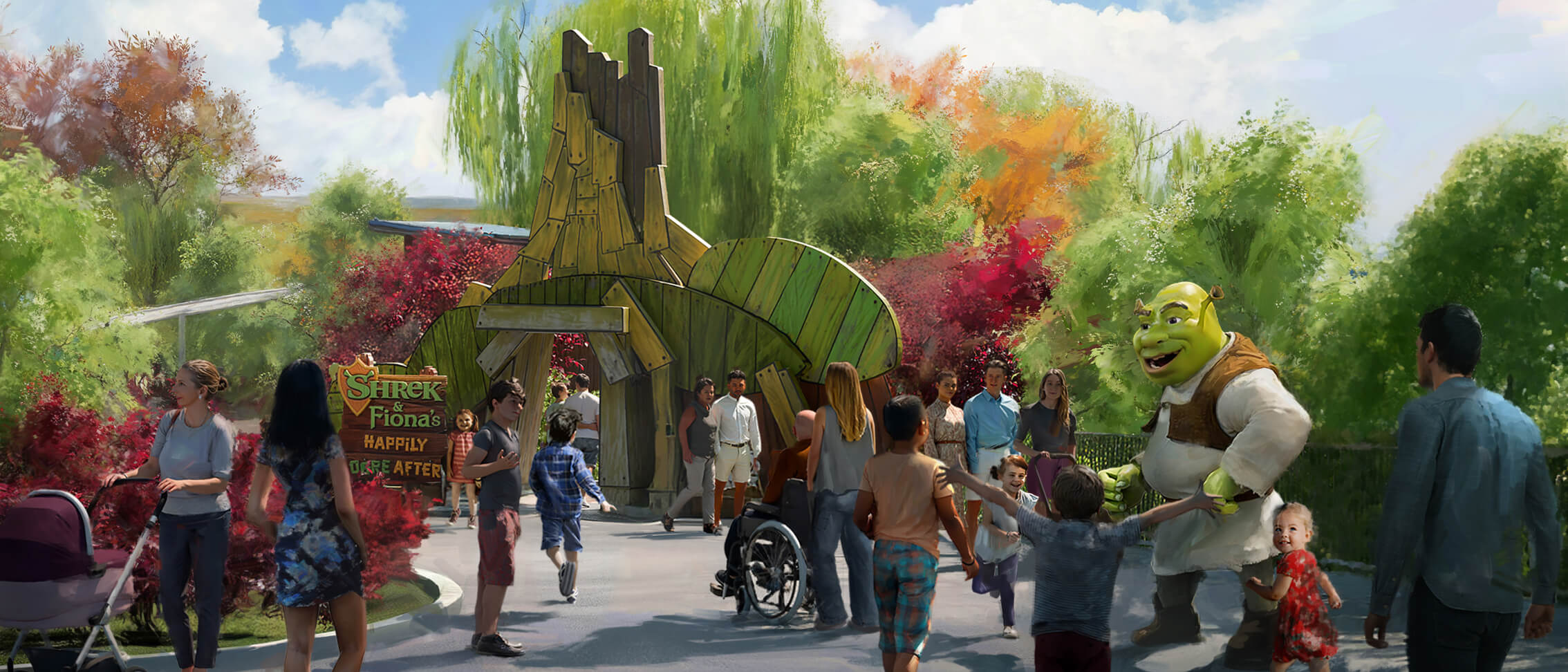 DreamWorks' Shrek's Swamp