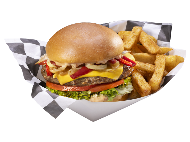 Grill Master's Burger Meal