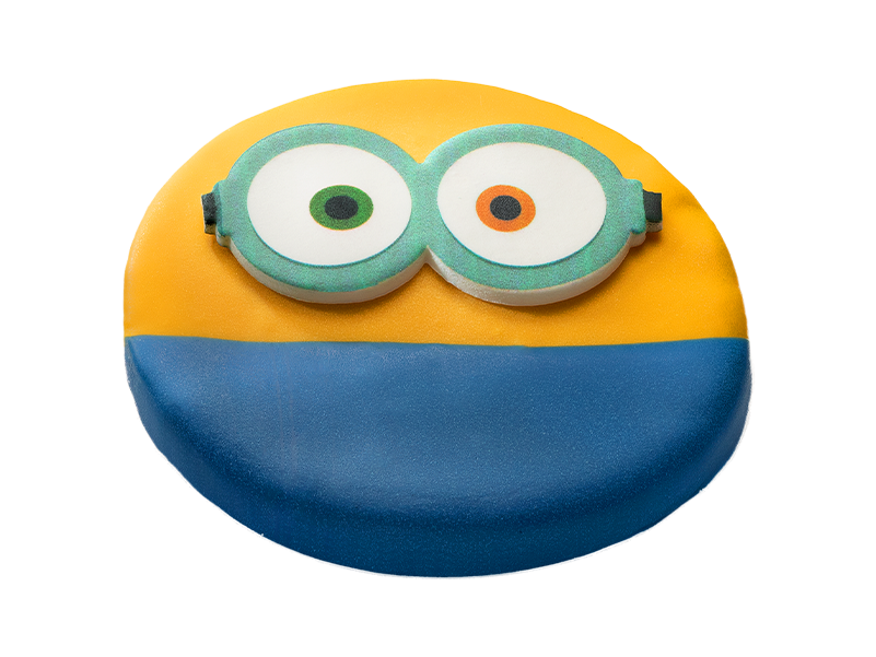Minion Sugar Cookie