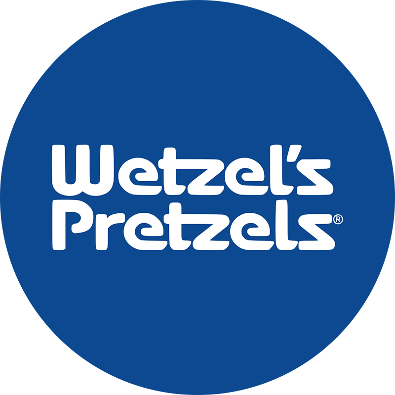 Logo for Wetzel's Pretzels® at Universal CityWalk Hollywood.