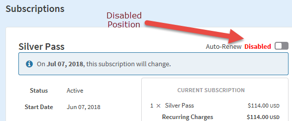 FlexPay Toggle