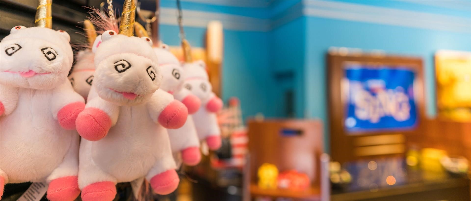 Photo of a Unicorn keychain