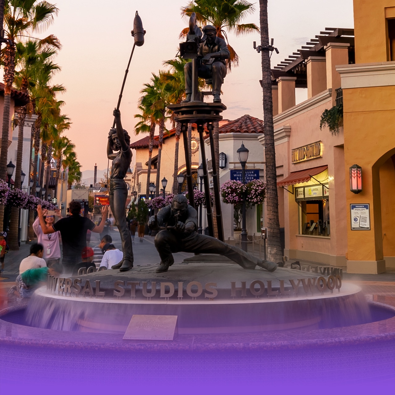 Image of Universal Studios Hollywood main entrance