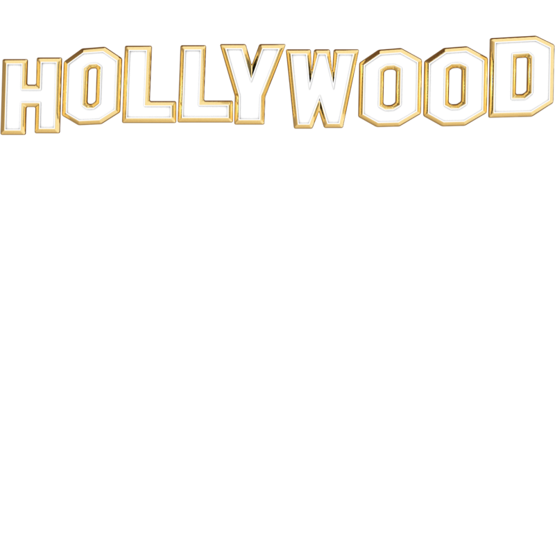 Hollywood land logo
