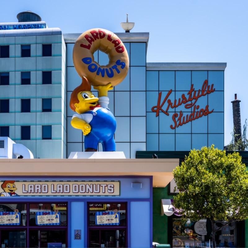 Lard Lad location on Fast Food Boulevard