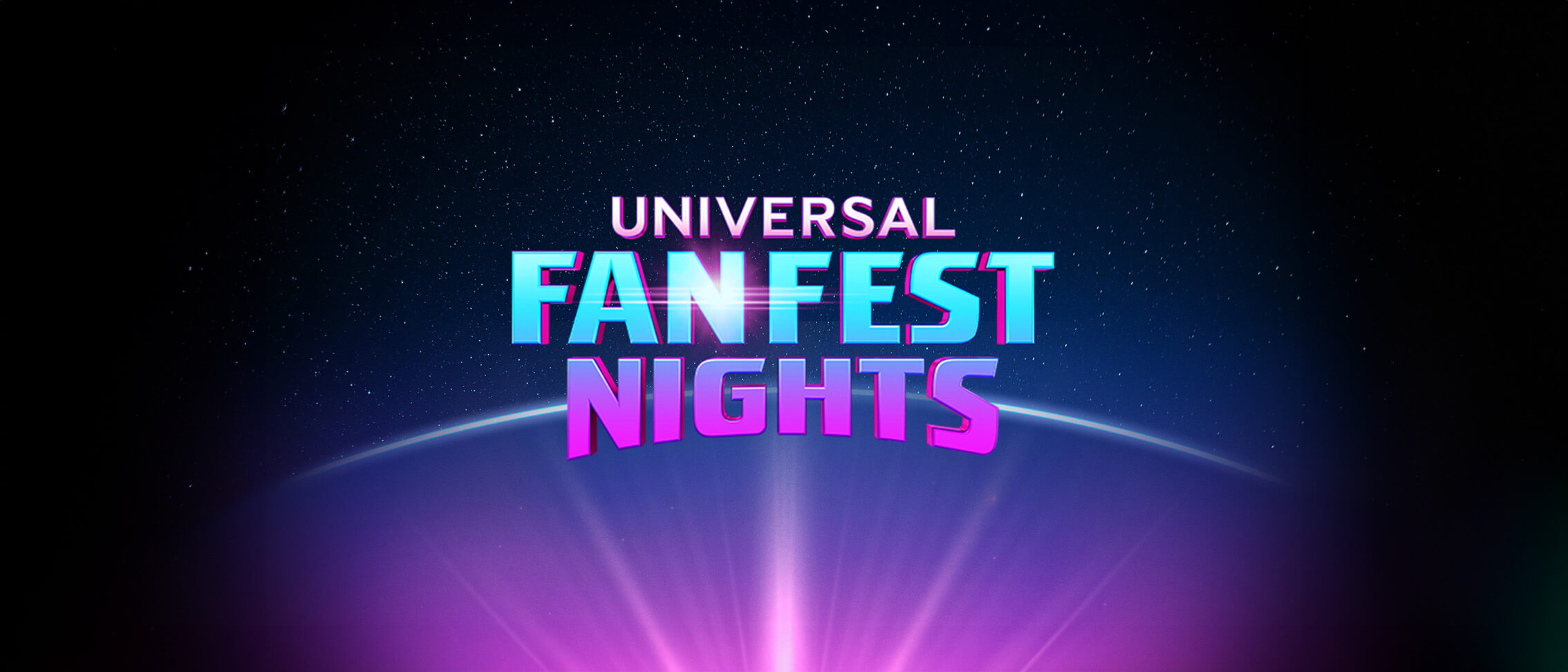 Universal Studios Hollywood UNIVERSAL FAN FEST NIGHTS logo.
