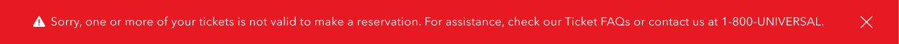 error message