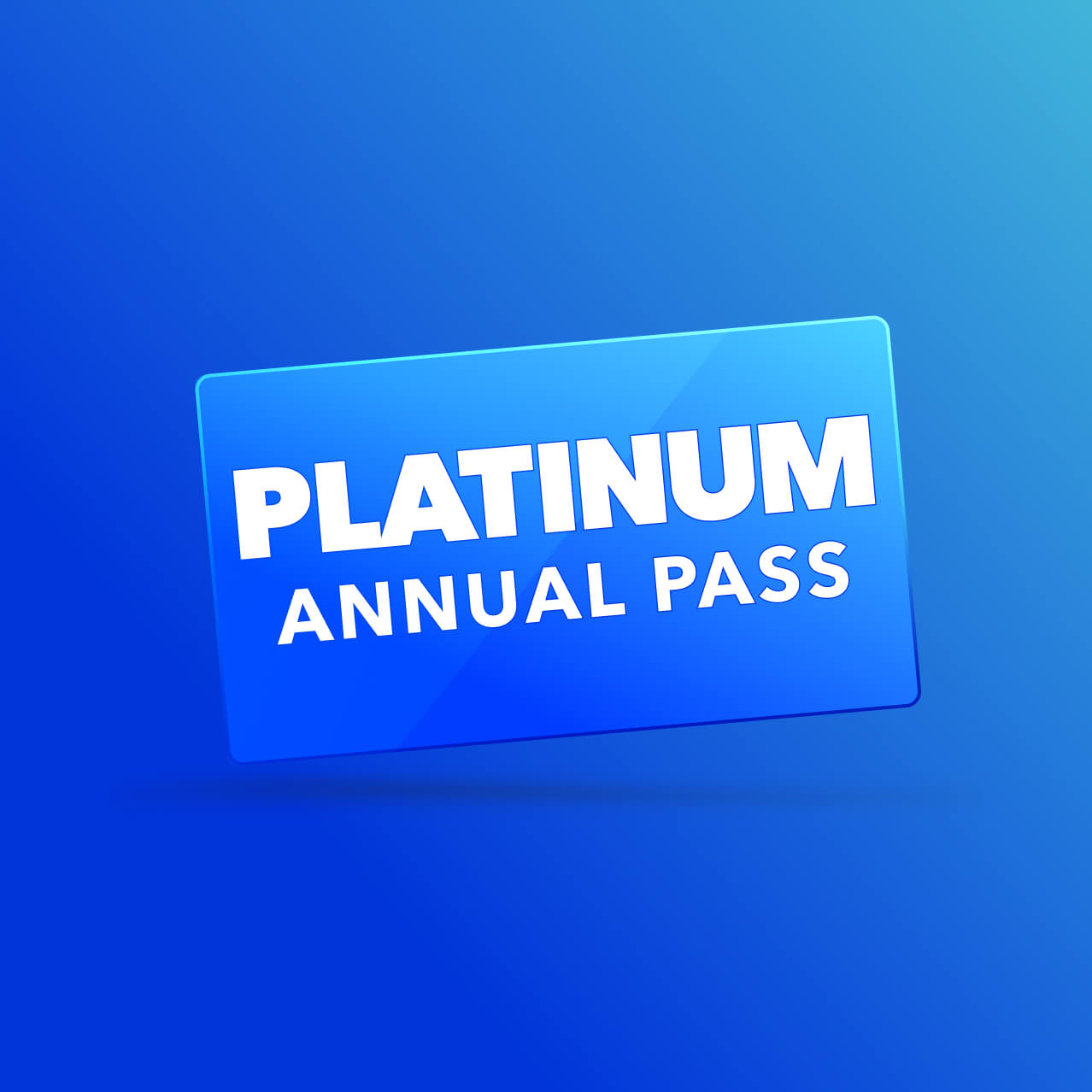 Universal Studios Hollywood Platinum Annual Pass graphic on a blue gradient background.