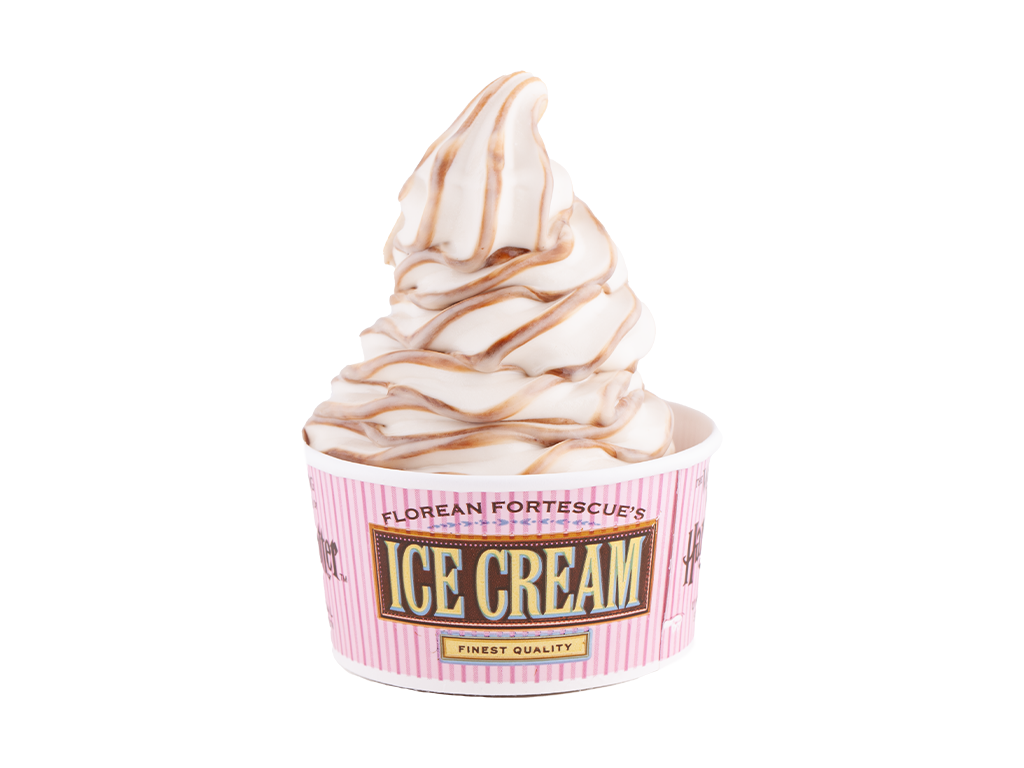 Butterbeer Soft Serve Ice Cream