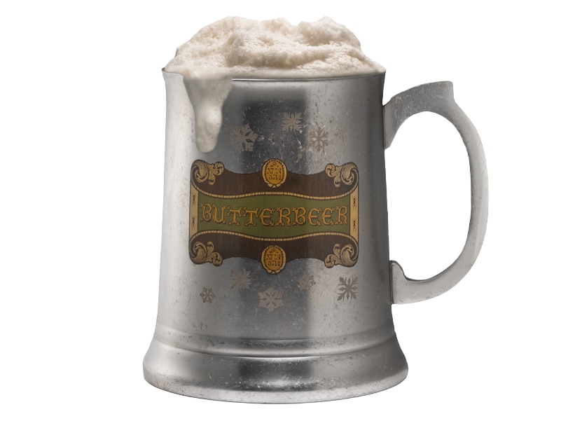 Frozen Butterbeer in Holiday Metal Stein
