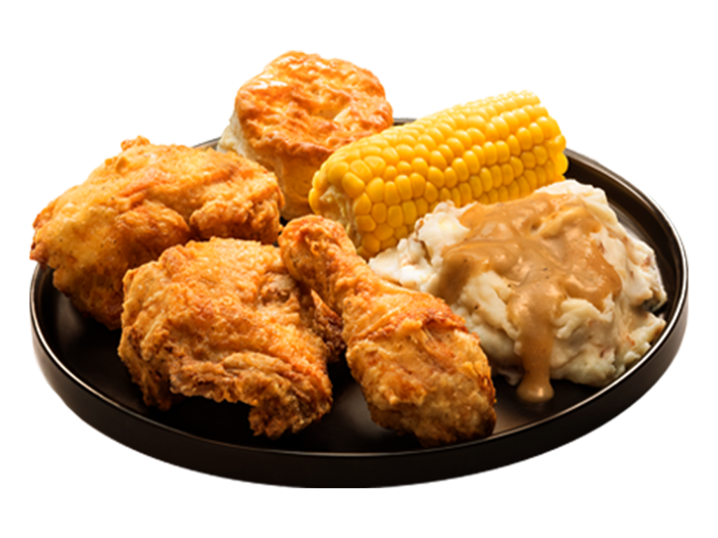 Cletus' Peep-Fried Chicken Platter