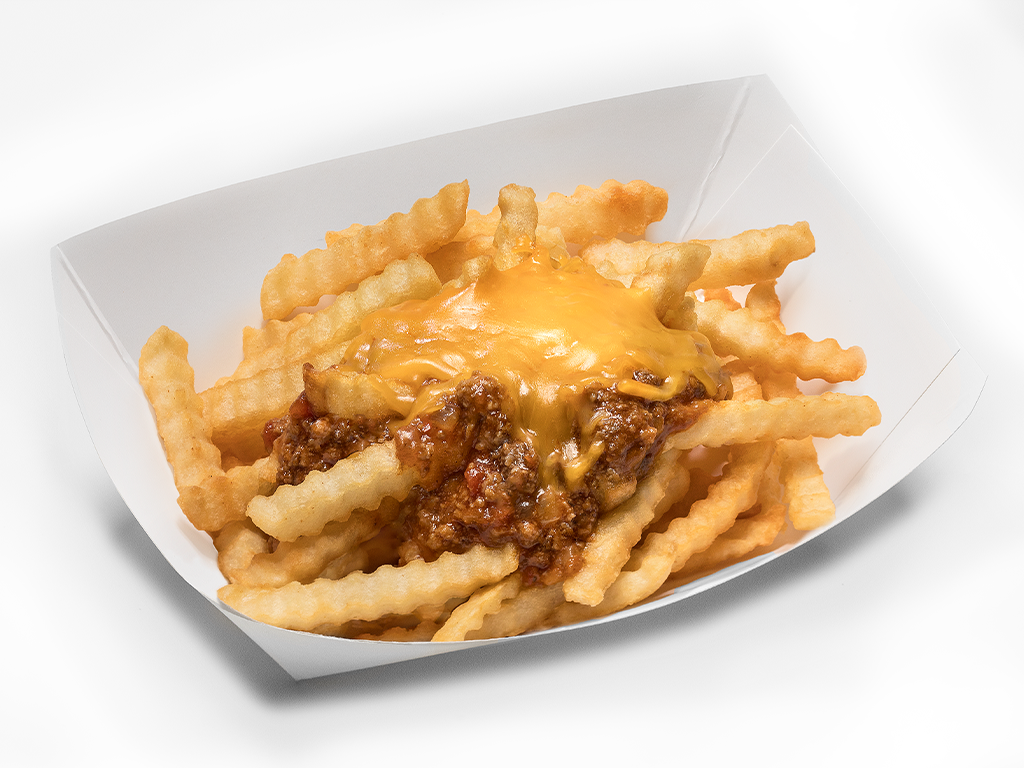 Chili Cheese Crinkle Fries