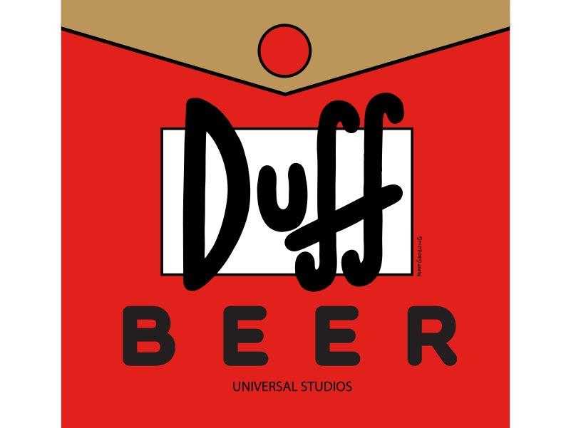 16oz Duff Beer