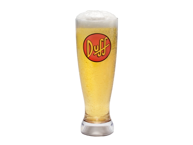 Duff Lite in Duff Pilsner