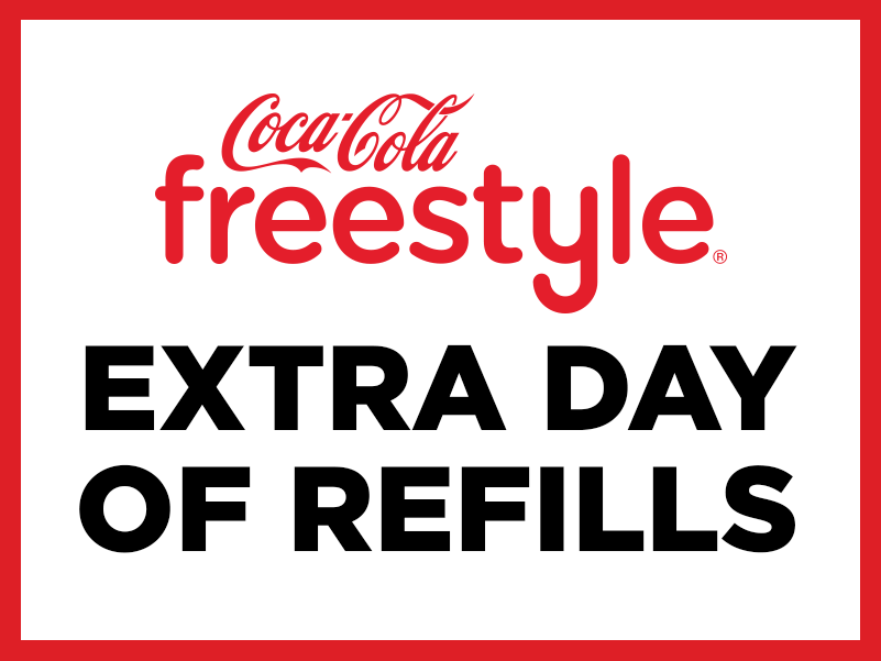 Extra day of refills for Freestyle® Cup