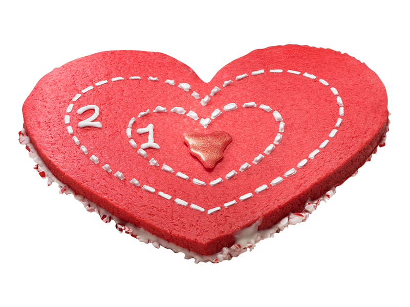 Heart Grew 3 Sizes Sugar Cookie