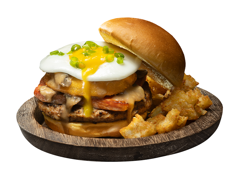 Franky's Loco Moco Burger