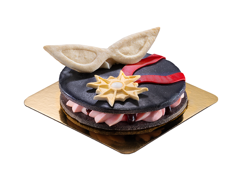 Tuxedo Mask's Raspberry Rose Sandwich Cookie
