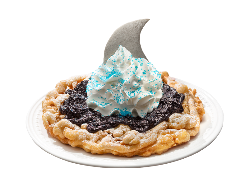 Shark Fin Funnel Cake