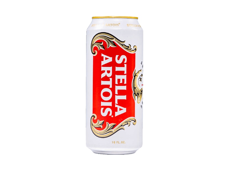 16oz Canned Stella Artois