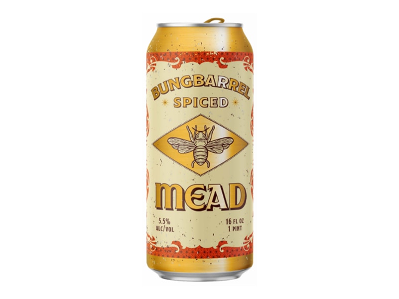 16oz Canned Bungbarrel Spiced Mead