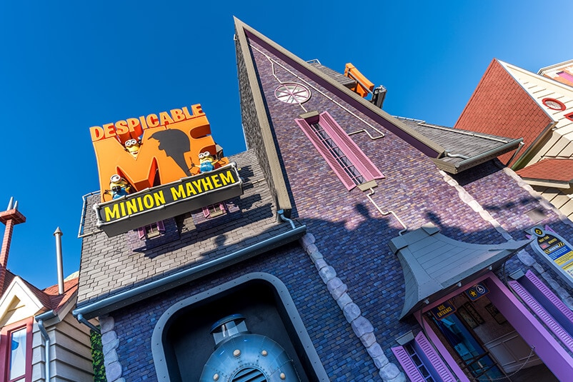 Despicable Me Minion Mayhem Universal Studios Hollywood