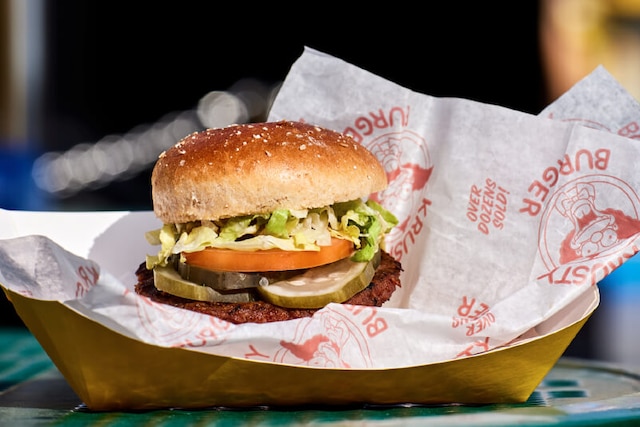 Mother Nature Burger, offered at Krusty Burger in Springfield, U.S.A.