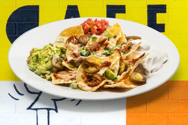 El Macho’s Nacho’s, offered at the all-new Minion Cafe.