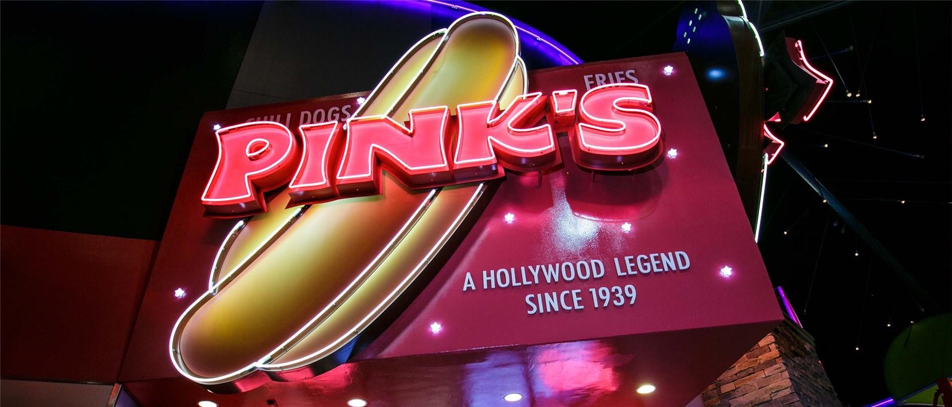 Pink s Famous Hot Dogs CityWalk Hollywood