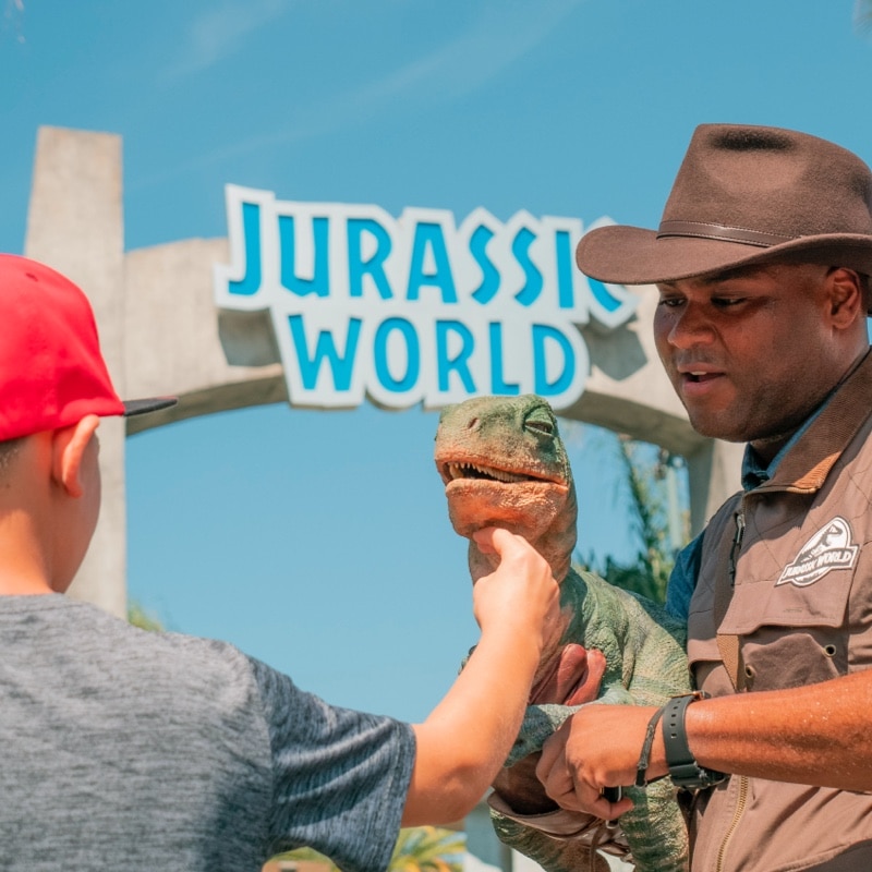 Jurassic World Raptor Encounter