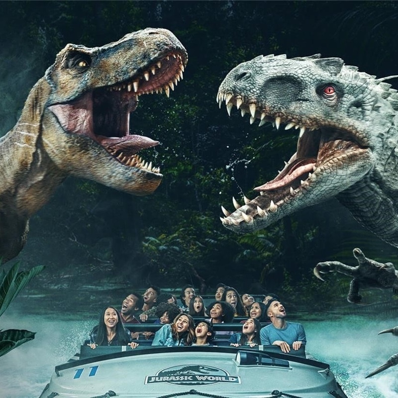 Jurassic World the ride