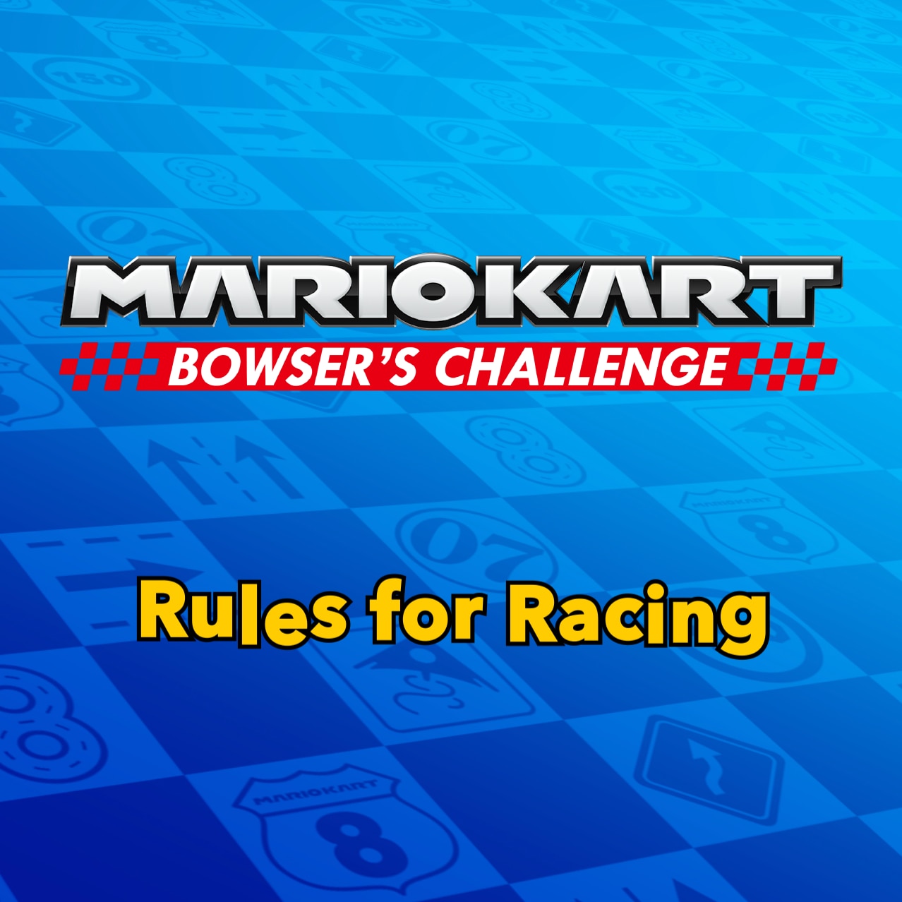 Video explaining the Rules for Racing on the Mario Kart: Bowser's Challenge™ ride