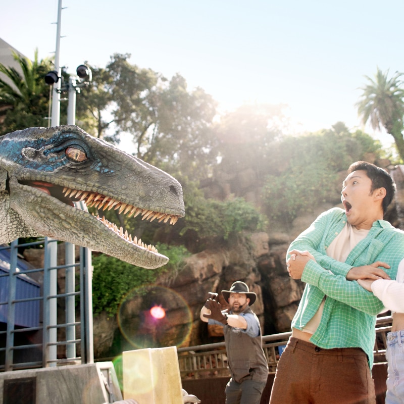 Blue, the Raptor from Jurassic World