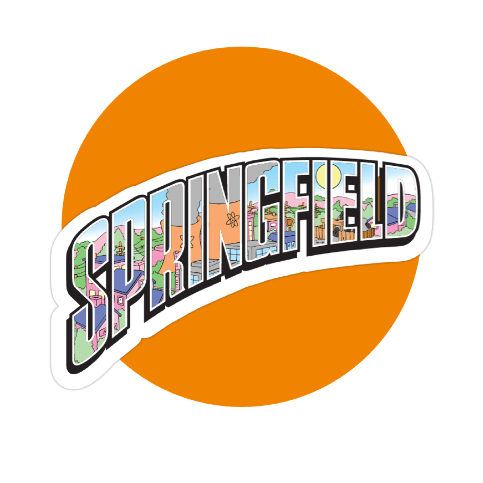 Image of the Simpson’s Springfield logo
