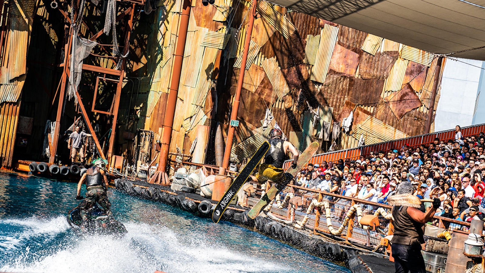 Universal Studios Singapore Waterworld Cast